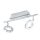 EGLO , 31359 , NAUDELLA , spot lamp , 3000 K , LED , 2X5W , IP20 , satin