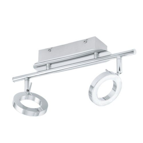EGLO , 31359 , NAUDELLA , spot lamp , 3000 K , LED , 2X5W , IP20 , satin