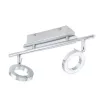 EGLO , 31359 , NAUDELLA , spot lamp , 3000 K , LED , 2X5W , IP20 , satin