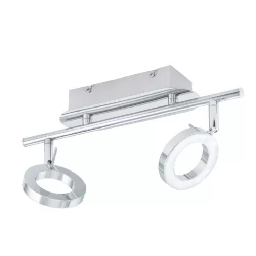 EGLO , 31359 , NAUDELLA , spot lamp , 3000 K , LED , 2X5W , IP20 , satin