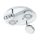 EGLO, 32828, SALTO, wall-ceiling lamp, 3000 K, LED, 2X5.4W, IP20, white, transparent