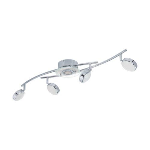 EGLO, 32829, SALTO, ceiling lamp, 3000 K, LED, 4X5.4W, IP20, white, transparent