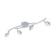 EGLO, 32829, SALTO, ceiling lamp, 3000 K, LED, 4X5.4W, IP20, white, transparent