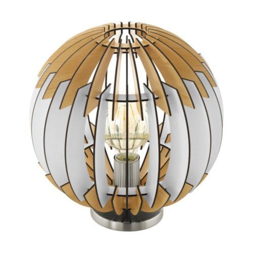 EGLO, 32848, OLMERO 1, table lamp, E27, 1X60W, IP20, natural, white