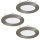 EGLO, 34013, FUEVA 3, recessed lamp, 3000 K, LED, 3X2.7W, IP20, white