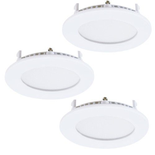 EGLO, 34014, FUEVA 3, recessed lamp, 3000 K, LED, 3X2.7W, IP20, white