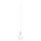 EGLO, 62265, PASCOA PRO, pendant, E27, 1X60W, IP20, glossy white