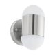 EGLO , 75392 , MEROLA , fali lámpa , 3000 K , LED , 2X3,7W , IP44 , szatinált