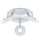 EGLO, 78683, DORNES, spot lamp, 3000 K, LED, 3X4.5W, IP20, transparent, satin finished