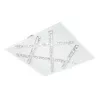 EGLO, 93764, SORRENTA, ceiling lamp, 3000 K, LED, 9.7W, IP20, white, transparent