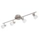 EGLO, 94256, SESTO 2, spot lamp, 3000 K, LED, 4X3.3W, IP20, lacquered white