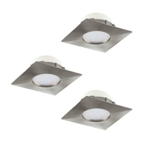 EGLO, 95803, PINEDA, recessed lamp, 3000 K, LED, 3X6W, IP20
