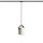 RENDL R13860 JULIETTA Design Pendant Lamp with Opal Glass and Black Textile Cord, 15 W, 230V
