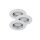 Rábalux , 1046 , Lite , Recessed and surface mounted lighting , white , IP44/ IP40 , GU10 , 3000