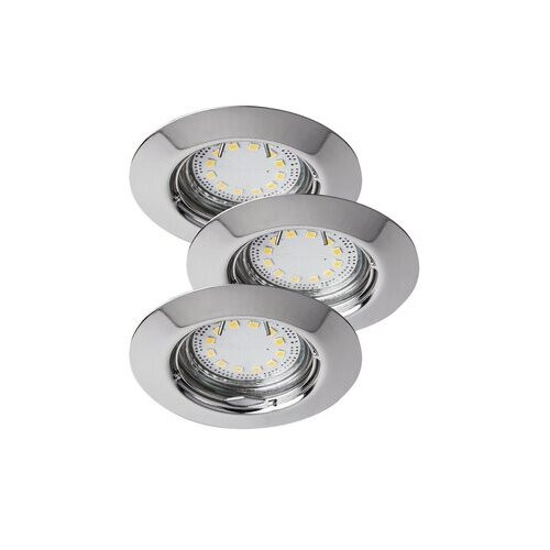 Rábalux , 1047 , Lite , Recessed and surface mounted lighting , chrome , IP44/ IP40 , GU10 , 3000