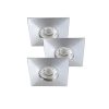 Rábalux , 1079 , Randy , Recessed and surface mounted lighting , chrome , IP44/ IP20 , 3000