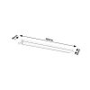 Rábalux , 1446 , Cedric , Cabinet lighting , chrome , IP20 , 3000