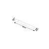 Rábalux , 1450 , Batten Light , Cabinet lighting , white , IP20 , 4000
