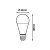 Rábalux , 1467 , SMD-LED , LED bulbs , IP20 , E27 , 6500