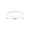 Rábalux , 1510 , Leonie , Ceiling lights , white , IP20 , 3000-6500