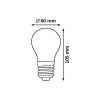 Rábalux , 1550 , Filament-LED , LED Filament bulbs , IP20 , E27 , 2700
