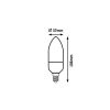 Rábalux , 1567 , SMD-LED , LED bulbs , IP20 , E14 , 3000