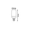 Rábalux , 1589 , SMD-LED , LED bulbs , IP20 , E14 , 4000