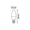 Rábalux , 1649 , SMD-LED , LED bulbs , IP20 , E14 , 4000