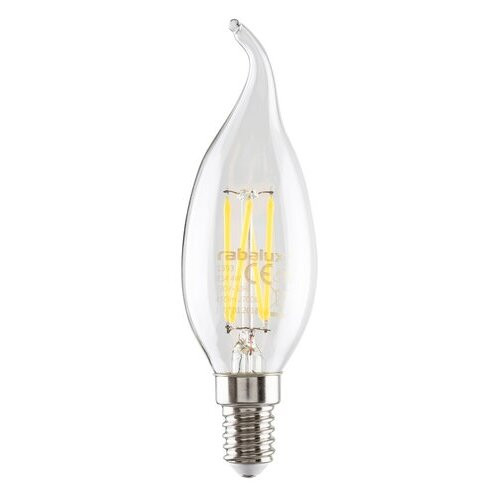 Rábalux , 1693 , Filament-LED , LED Filament bulbs , IP20 , E14 , 4000