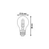 Rábalux , 1787 , Eco-halogen , Halogen bulbs , IP20 , E27 , 3000