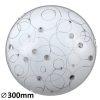 Rábalux , 1861 , Jolly , Ceiling lights , white patterned , IP20 , E27