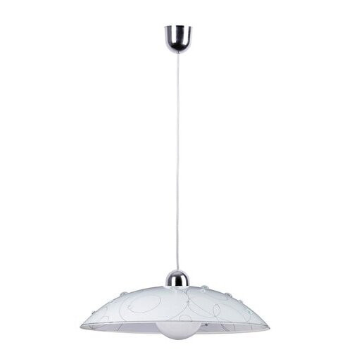 Rábalux , 1864 , Jolly , Pendants , white patterned , IP20 , E27