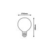 Rábalux , 1939 , Filament-LED , LED Filament bulbs , IP20 , E27 , 4000