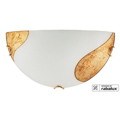 Rábalux , 1940 , Art gold , Wall lights , white , IP20 , E27