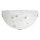 Rábalux , 1960 , Jolly , Wall lights , white patterned , IP20 , E27