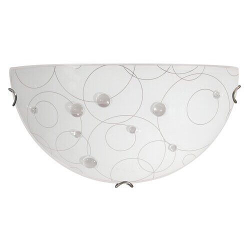Rábalux , 1960 , Jolly , Wall lights , white patterned , IP20 , E27