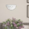 Rábalux , 1960 , Jolly , Wall lights , white patterned , IP20 , E27