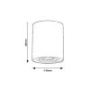 Rábalux , 2047 , Kobald , Recessed and surface mounted lighting , matte black , IP20 , GU10