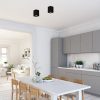 Rábalux , 2049 , Kobald , Recessed and surface mounted lighting , matte black , IP20 , GU10