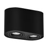 Rábalux , 2051 , Kobald , Recessed and surface mounted lighting , matte black , IP20 , GU10