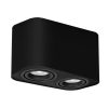 Rábalux , 2053 , Kobald , Recessed and surface mounted lighting , matte black , IP20 , GU10