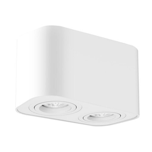 Rábalux , 2054 , Kobald , Recessed and surface mounted lighting , matte white , IP20 , GU10