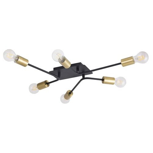 Rábalux , 2103 , Lanny , Ceiling lights , black , IP20 , E27