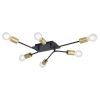 Rábalux , 2103 , Lanny , Ceiling lights , black , IP20 , E27