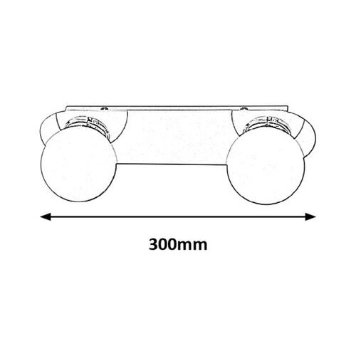 Rábalux , 2111 , Becca , Bathroom lights , chrome , IP44 , G9