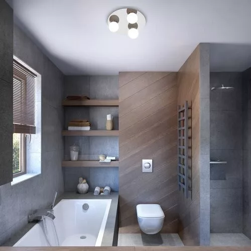Rábalux , 2113 , Becca , Bathroom lights , chrome , IP44 , G9