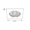 Rábalux , 2150 , Spot relight , Recessed and surface mounted lighting , black , IP20 , GU5.3