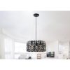 Rábalux , 2158 , Alessandra , Pendants , matte black , IP20 , E27