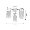 Rábalux , 2195 , Niagara , Bathroom lights , chrome , IP44 , E14