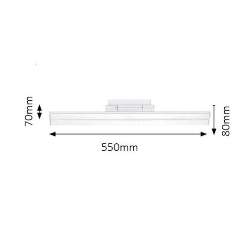 Rábalux , 2218 , Esther , Ceiling lights , chrome , IP20 , 3000